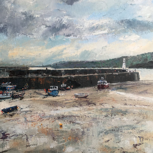 low tide St Ives